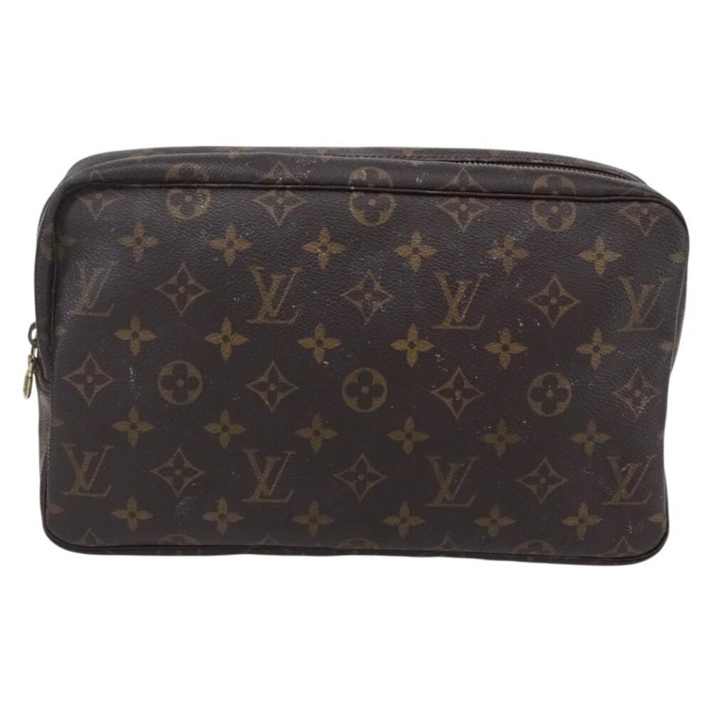 LOUIS VUITTON Monogram Trousse Toilette 28 Clutch Bag M47522 LV Auth 151986 - Picture 2 of 16